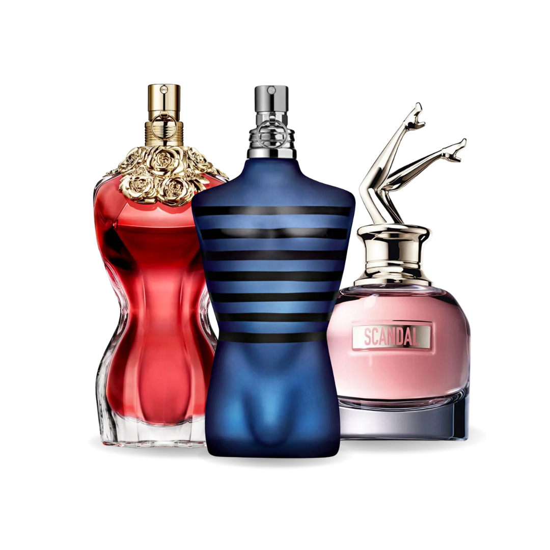 SET 3 PERFUMES LA BELLE, ULTRA MALE, GAULTIER SCANDAL 100ML